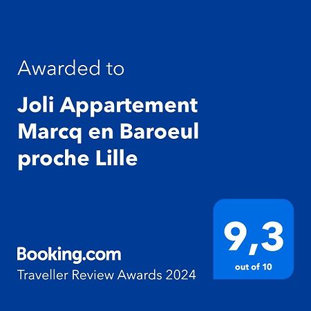 Joli Appartement Marcq En Baroeul Proche Lille Exteriér fotografie